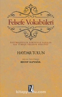 Felsefe Vokabüleri - Haydar Tolun