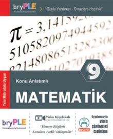 9. Sınıf Matematik Konu Anlatımlı