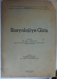 Sosyolojiye Giriş (Kod: 6-B-29)