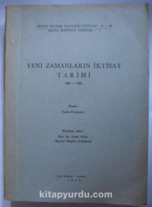 Yeni Zamanların İktisat Tarihi / 1890-1939 (Kod: 6-B-34)