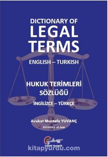 Hukuk Terimleri Sözlüğü - Mustafa Yuvanç