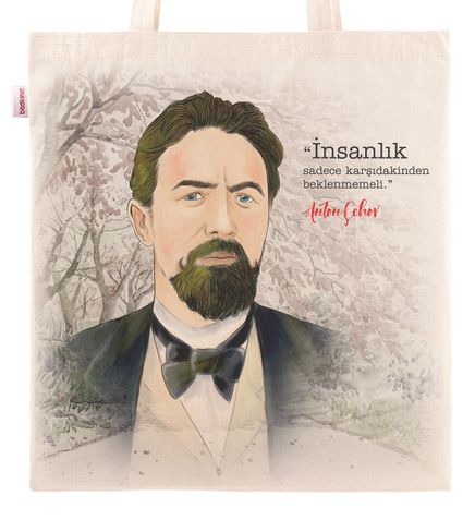 Askılı Bez Çanta - Edebiyat -  Çehov