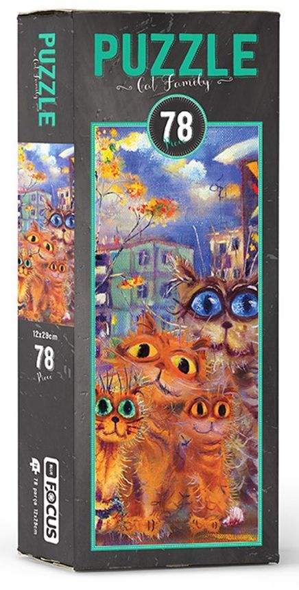 Puzzle / Cat Family (78 Parça)