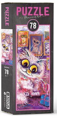 Puzzle / Flowering Cat (78 Parça)