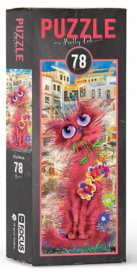 Puzzle / Pretty Cat (78 Parça)