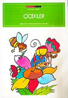 Çiçekler 16 Syf. Renkli Boyama Kitabı