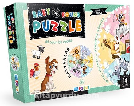 Puzzle / Baby Round / Hayvanlar