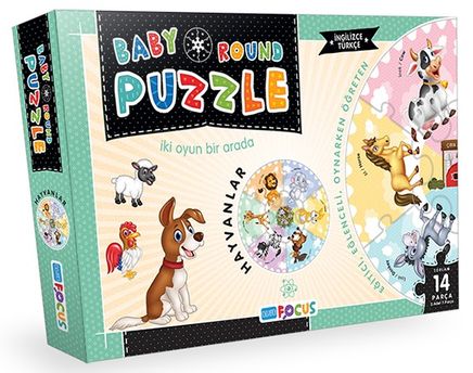Puzzle / Baby Round / Hayvanlar