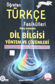 Öğreten Türkçe Fasikülleri Konu Anlatımlı Dil Bilgisi Yöntem Ve Çözümleri 