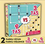 3 Taş & 9 Taş / 2 Oyun Birarada (3+ yaş)