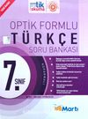 7. Sınıf Türkçe Soru Bankası Optik Formlu