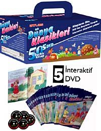 Dünya Klasikleri - 50 Farklı Kitap + 5 DVD