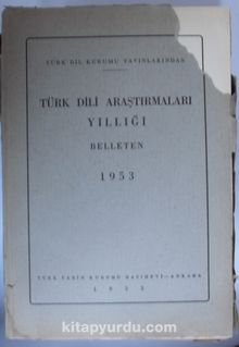 Türk Dili Araştırmaları Yıllığı Belleten / 1953 (Kod:6-B-5)