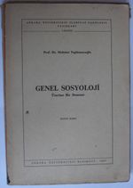 Genel Sosyoloji Üzerine Bir Deneme (Kod:6-B-10)