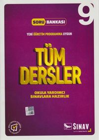 9. Sınıf Tüm Dersler Çözümlü Soru Bankası