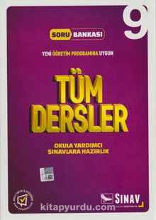 9. Sınıf Tüm Dersler Çözümlü Soru Bankası - Kolektif