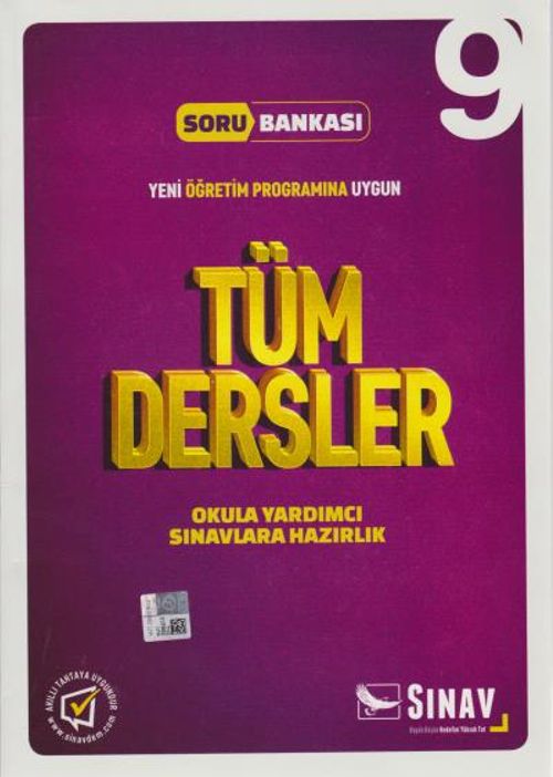 9. Sınıf Tüm Dersler Çözümlü Soru Bankası