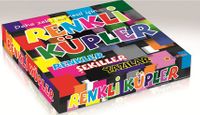 Renkli Küpler Renkler, Şekiller ve Yazılar (3+ yaş)