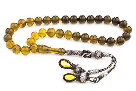 Sıkma kehribar - Zeytin yağı renkli (SK26)