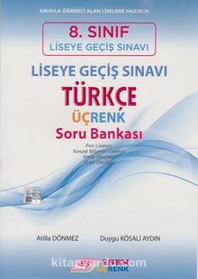 8. Sınıf LGS Türkçe Üçrenk Soru Bankası