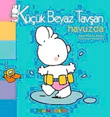 Küçük Beyaz Tavşan Havuzda