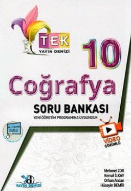 10. Sınıf TEK Serisi Video Çözümlü Coğrafya Soru Bankası