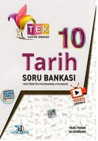 10. Sınıf TEK Serisi Video Çözümlü Tarih Soru