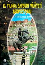 10. Yılında Bayburt Vilayeti Sempozyumu 17-19 Temmuz (2 Cilt) 21-G-13