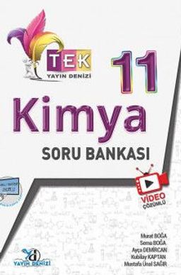 11. Sınıf TEK Serisi Video Çözümlü Kimya Soru Bankası