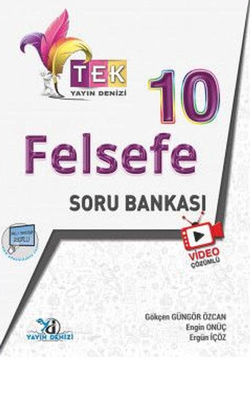 10. Sınıf TEK Serisi Video Çözümlü Felsefe Soru Bankası