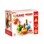 Ahşap Rengarenk Geometrik Şekiller (30382)
