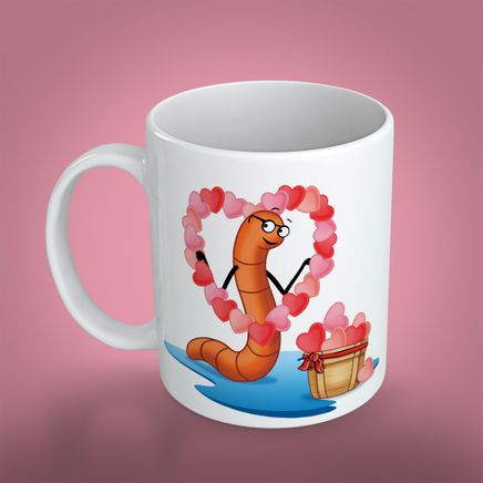 Kitapkurdu Porselen Kupa - Aşk