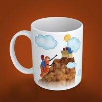 Kitapkurdu Porselen Kupa - Zirve