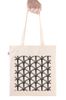 Askılı Bez Çanta - Optik İllüzyon - Demir Örgü</span>