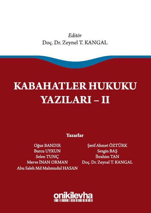 Kabahatler Hukuku Yazıları 2