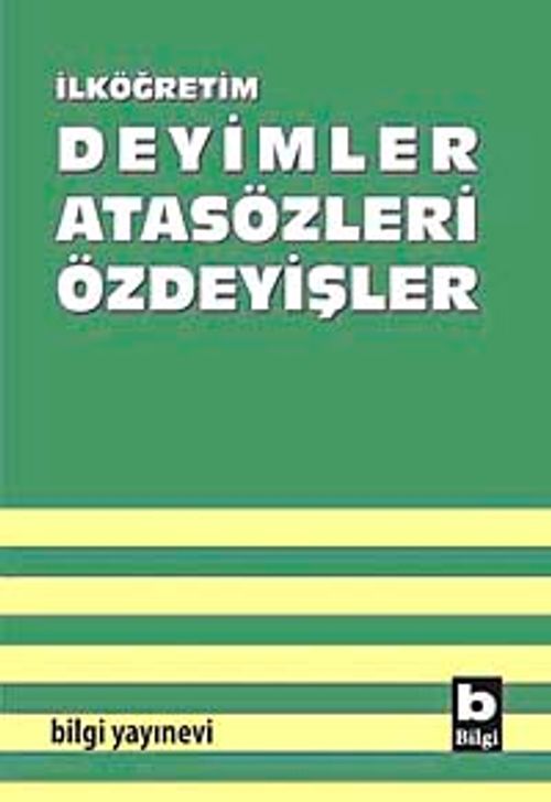 İlköğretim Deyimler Atasözleri Özdeyişler