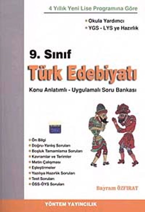 9. Sınıf Türk Edebiyatı Konu Anlatımlı-Uygulamalı-Soru Bankası