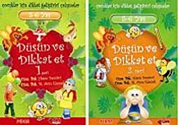 Düşün ve Dikkat Et Takım (5-6 yaş ) 2 Kitap