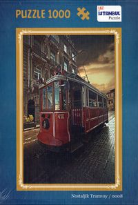 Nostaljik Tramvay 1000 Parça Puzzle (68x48)