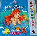 Küçük Denizkızı Su Altında Boyama (Sulu Boya Hediyeli)
