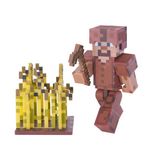Minecraft-Figür ve Aks.Paket Steve In Leather Armor(16475)