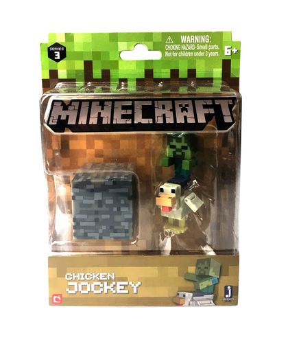 Minecraft - Figür ve Aksesuar Paket Chicken Jockey (16475)