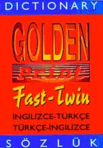Dictionary Golden Print Fast-Twin & İngilizce-Türkçe-Türkçe-İngilizce Sözlük (Plastik Kapak)