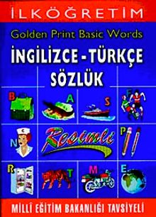 İlköğretim Golden Print Basic Words İngilizce-Türkçe Sözlük