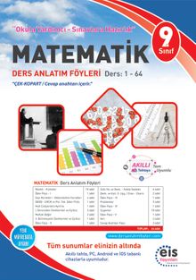 9. Sınıf Matematik Ders Anlatım Föyleri Ders:1-64