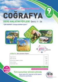 9. Sınıf Coğrafya Ders Anlatım Föyleri Ders:1-36