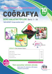 10. Sınıf Coğrafya Ders Anlatım Föyleri Ders:1-36