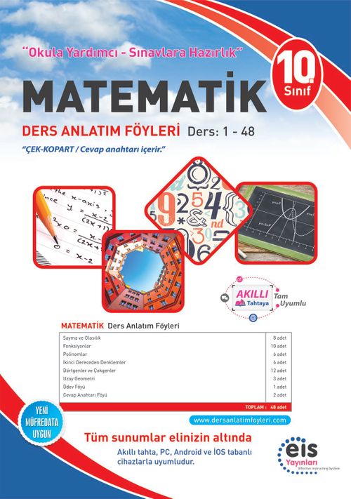 10. Sınıf Matematik Ders Anlatım Föyleri Ders:1-48