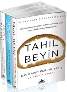 Tahıl Beyin + Tahıl Beyin Yaşam Planı + Beyin ve Bağırsak (3 Kitap Set) - Dr. David Perlmutter