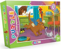 Puzzle Evcil Hayvanlar (BF078) (54 Parça)